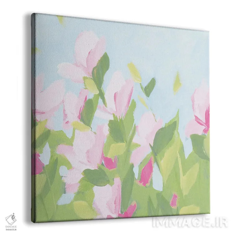 تابلو انتزاعی در این لحظه اثر کتی نیلی - نمای پرسپکتیو محصول