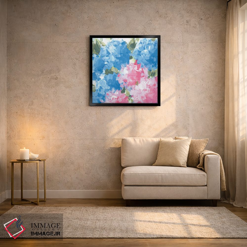 تابلو انتزاعی سانکتی اثر کتی نیلی - D4B