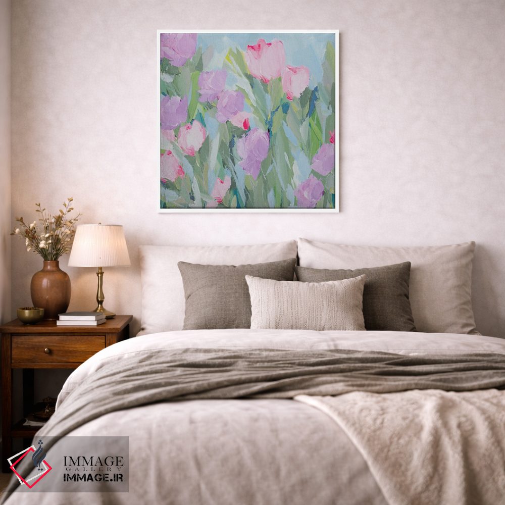 تابلو انتزاعی چه دل انگیز است این صدا اثر کتی نیلی - D1W