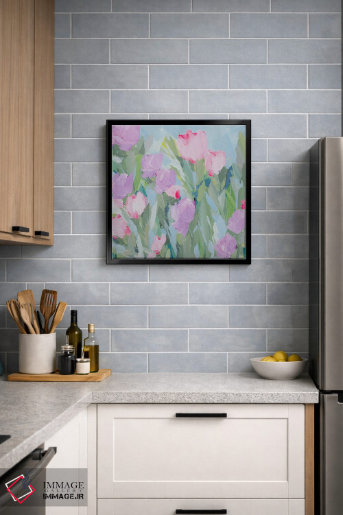 تابلو انتزاعی چه دل انگیز است این صدا اثر کتی نیلی - D4B