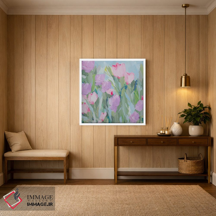 تابلو انتزاعی چه دل انگیز است این صدا اثر کتی نیلی - D2W