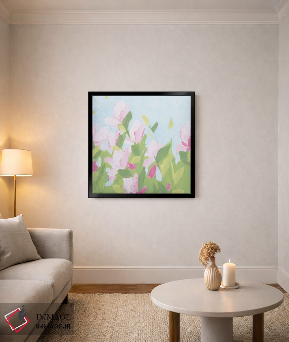 تابلو انتزاعی در این لحظه اثر کتی نیلی - D4B