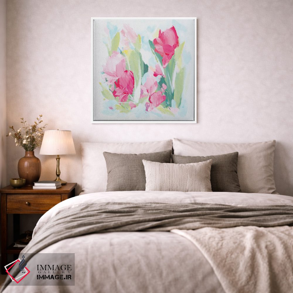 تابلو انتزاعی فرارسیدن صبح اثر کتی نیلی - D2W