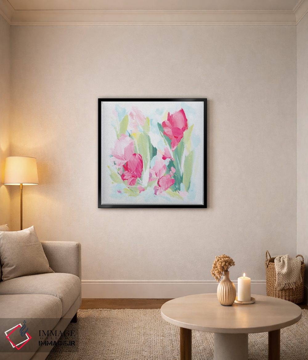 تابلو انتزاعی فرارسیدن صبح اثر کتی نیلی - D4B