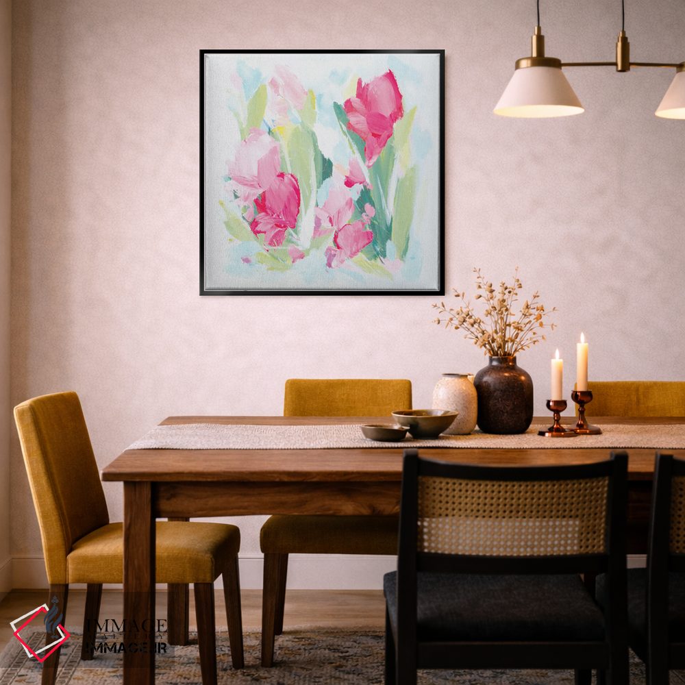 تابلو انتزاعی فرارسیدن صبح اثر کتی نیلی - D6B