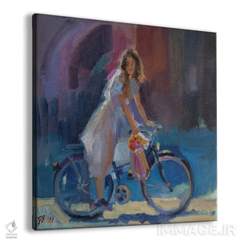 تابلو دکوراتیو گل های خریداری شده اثر کاتارینا والوا - نمای پرسپکتیو محصول