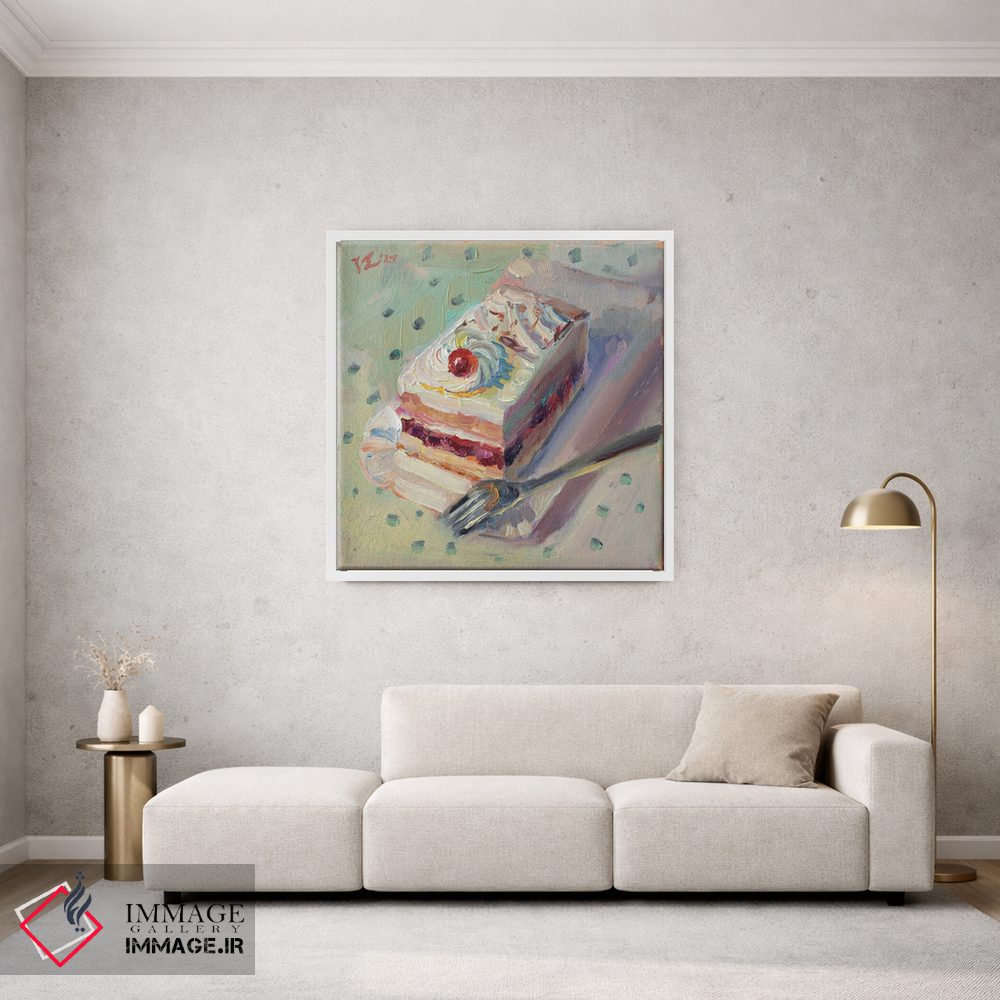 تابلو دکوراتیو گیلاس روی کیک اثر کاتارینا والوا - D1W