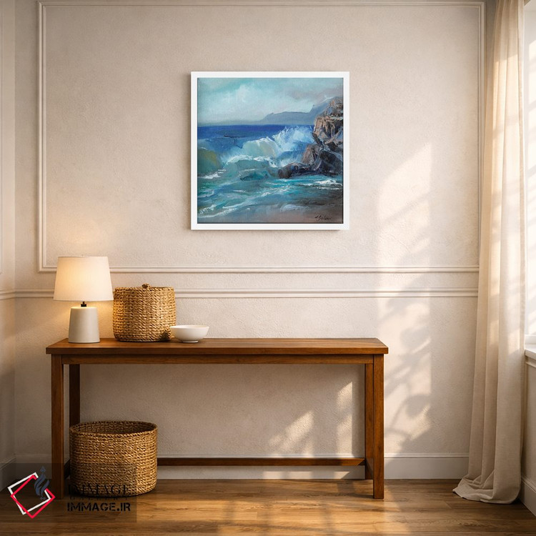 تابلو دکوراتیو موج کشندی اثر کاتارینا والوا - D5W