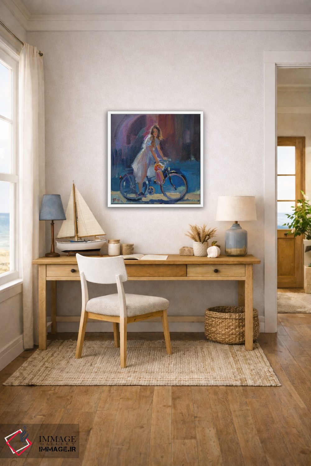 تابلو دکوراتیو گل های خریداری شده اثر کاتارینا والوا - D2W