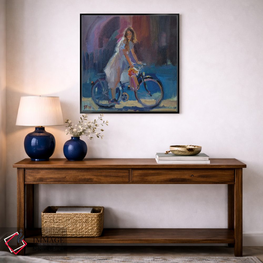 تابلو دکوراتیو گل های خریداری شده اثر کاتارینا والوا - D6B