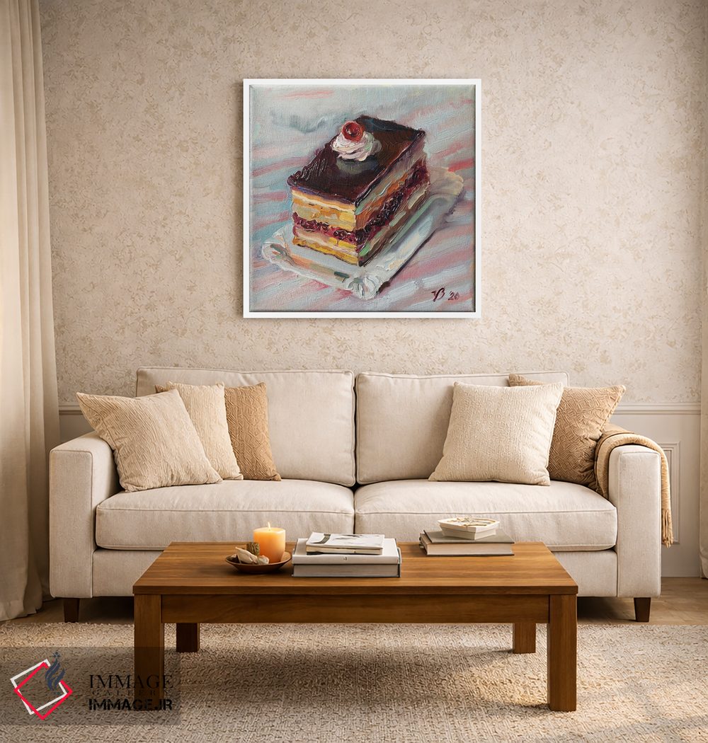 تابلو دکوراتیو پای گیلاس اثر کاتارینا والوا - D6W