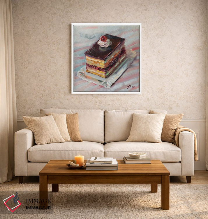 تابلو دکوراتیو پای گیلاس اثر کاتارینا والوا - D6W