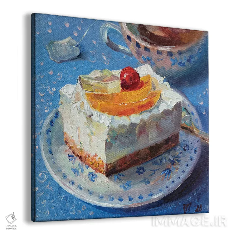 تابلو دکوراتیو ch اثر کاتارینا والوا - نمای پرسپکتیو محصول