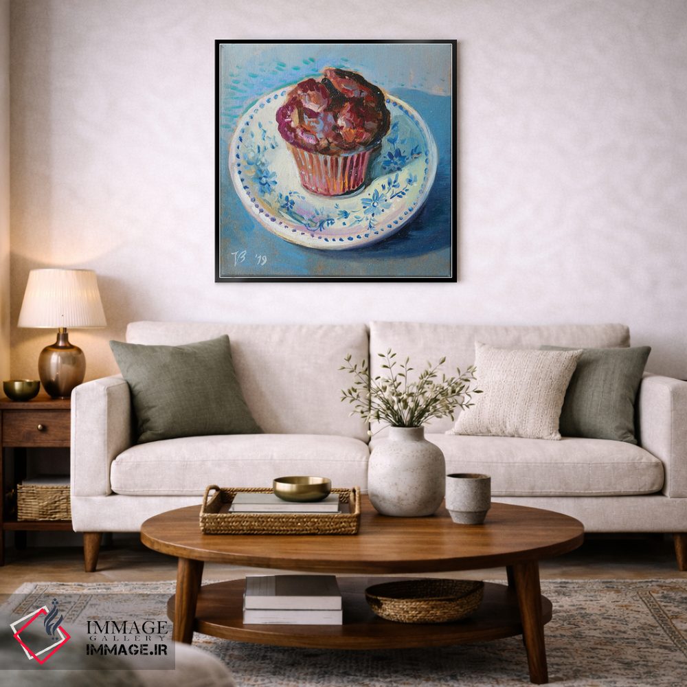 تابلو دکوراتیو مافین شکلاتی اثر کاتارینا والوا - D3B