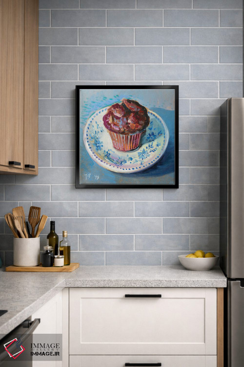 تابلو دکوراتیو مافین شکلاتی اثر کاتارینا والوا - D5B