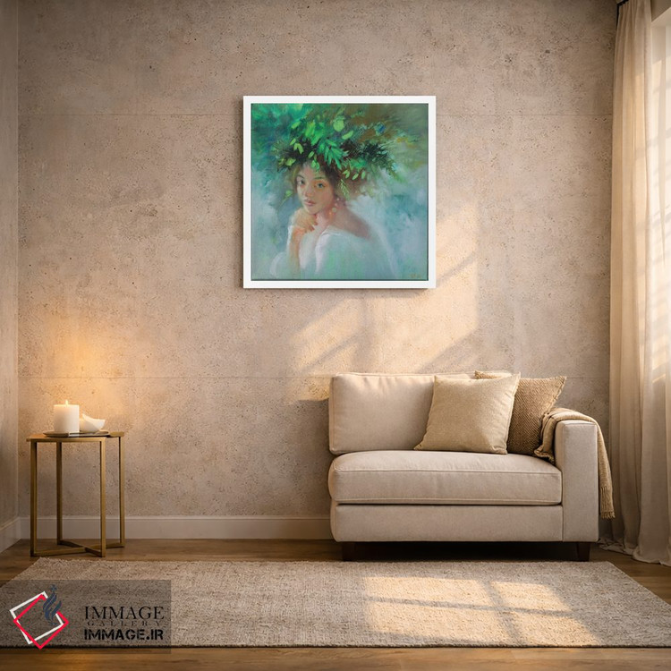 تابلو دکوراتیو حوری جنگل اثر کاتارینا والوا - D1W