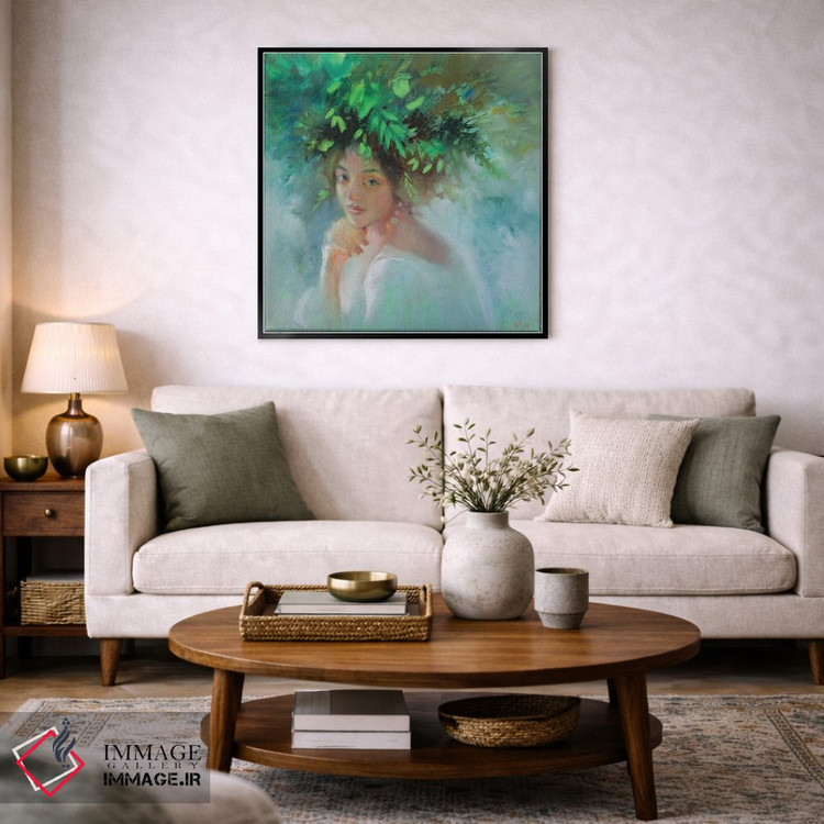 تابلو دکوراتیو حوری جنگل اثر کاتارینا والوا - D4B