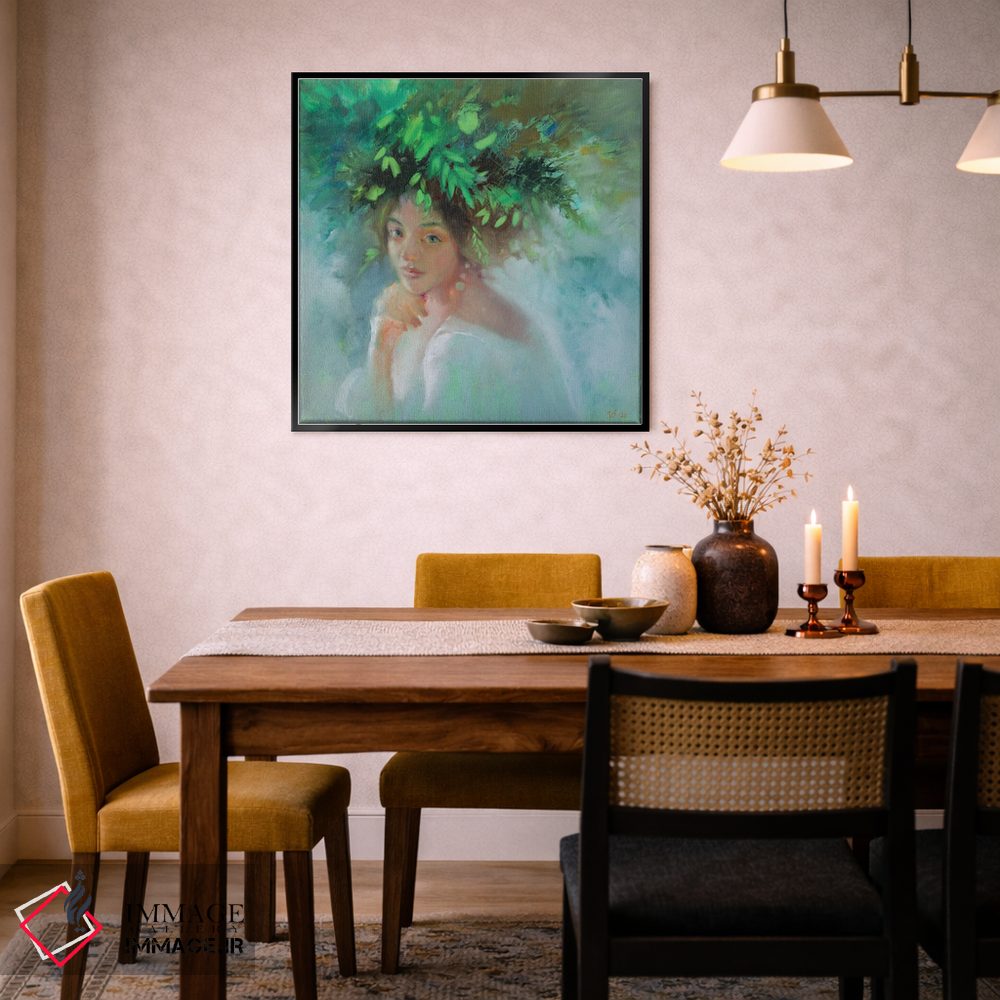 تابلو دکوراتیو حوری جنگل اثر کاتارینا والوا - D6B