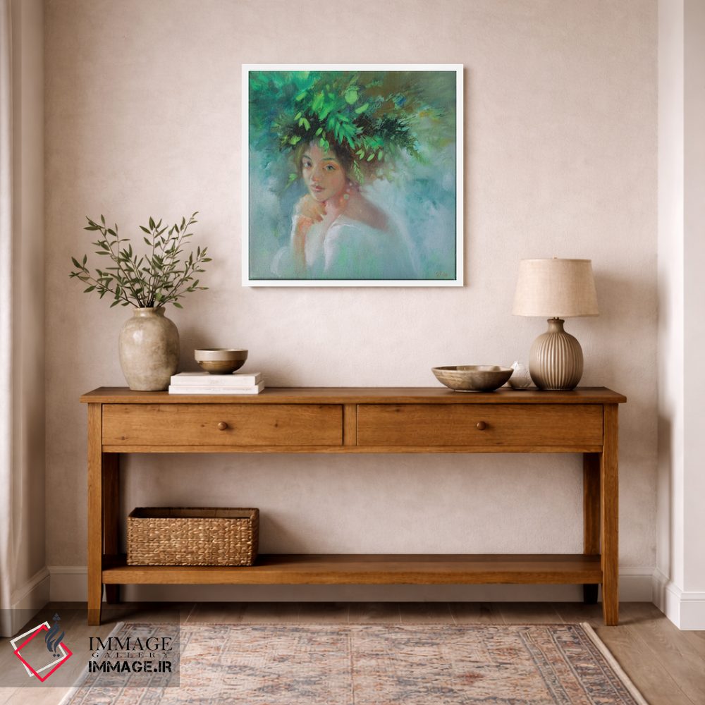 تابلو دکوراتیو حوری جنگل اثر کاتارینا والوا - D5W