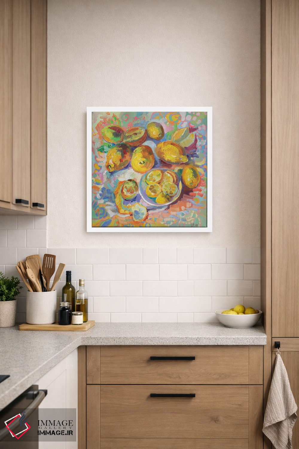 تابلو دکوراتیو لیموها اثر کاتارینا والوا - D6W