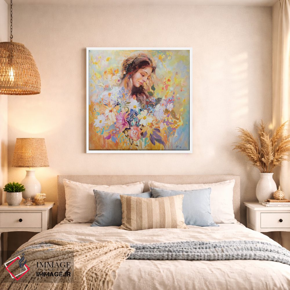 تابلو دکوراتیو پری چمنزار اثر کاتارینا والوا - D1W