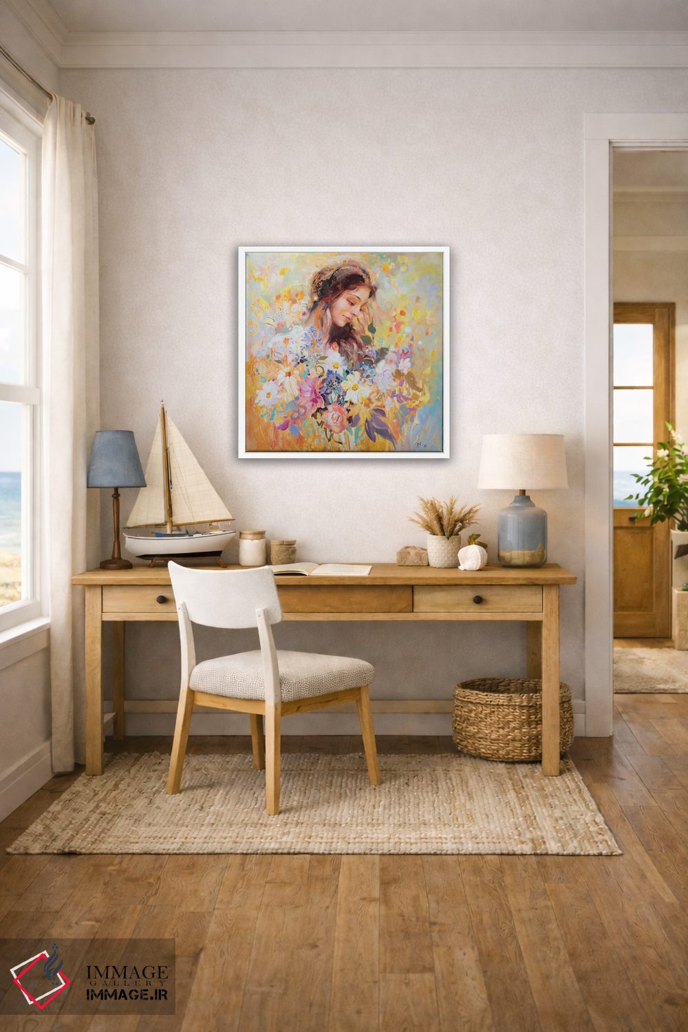 تابلو دکوراتیو پری چمنزار اثر کاتارینا والوا - D3W