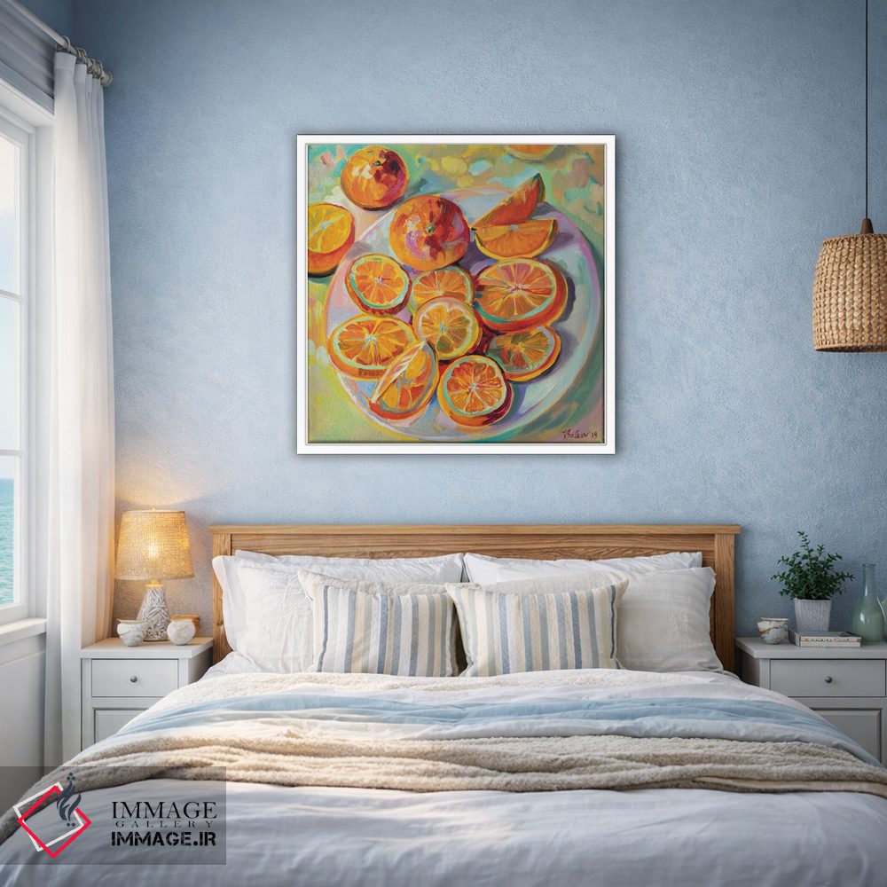 تابلو دکوراتیو پرتقال ها اثر کاتارینا والوا - D3W