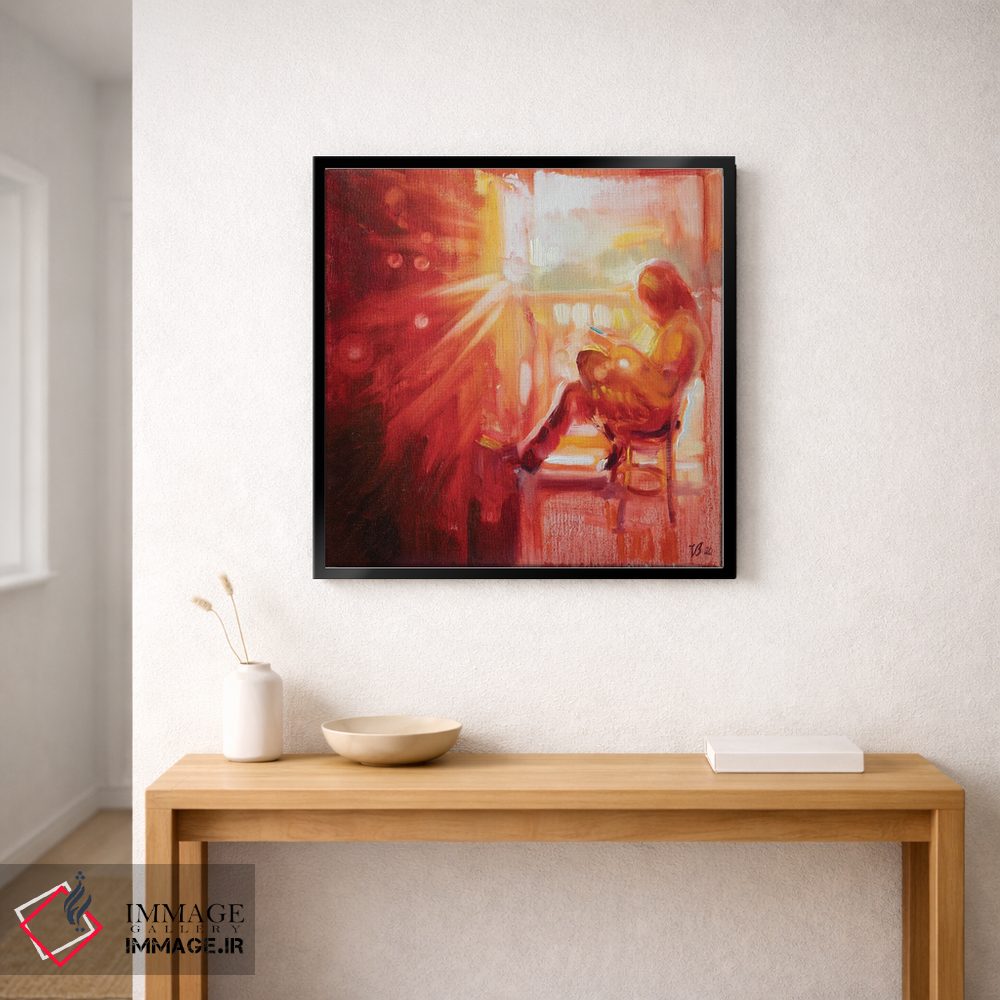 تابلو دکوراتیو آرامش زیر آفتاب اثر کاتارینا والوا - D2B