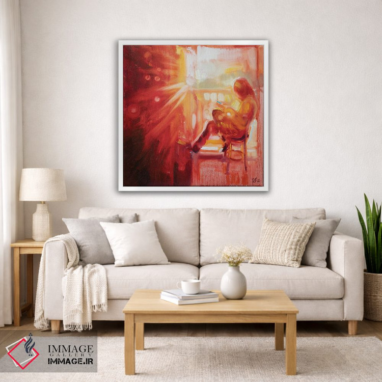 تابلو دکوراتیو آرامش زیر آفتاب اثر کاتارینا والوا - D3W