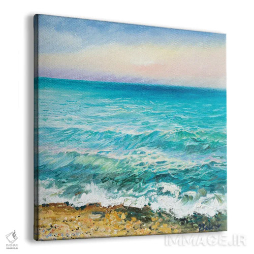 تابلو دکوراتیو دریا اثر کاتارینا والوا - نمای پرسپکتیو محصول