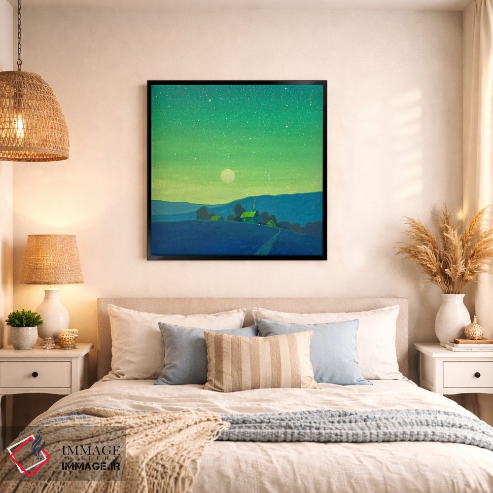 تابلو دکوراتیو جادوی کوه های کارپات اثر اندریی کووالیک - D2B