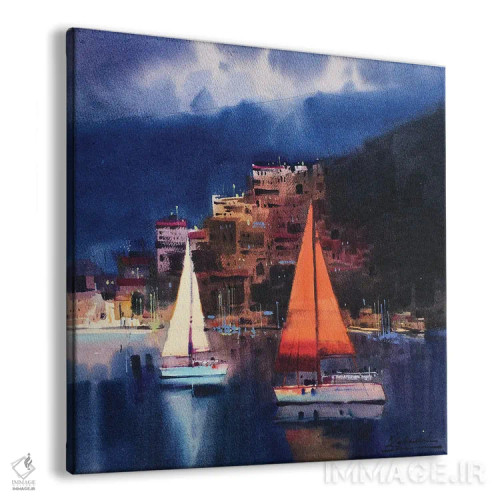 تابلو انتزاعی پیش از طوفان در فتحیه، ترکیه اثر اندریی کووالیک - نمای پرسپکتیو محصول