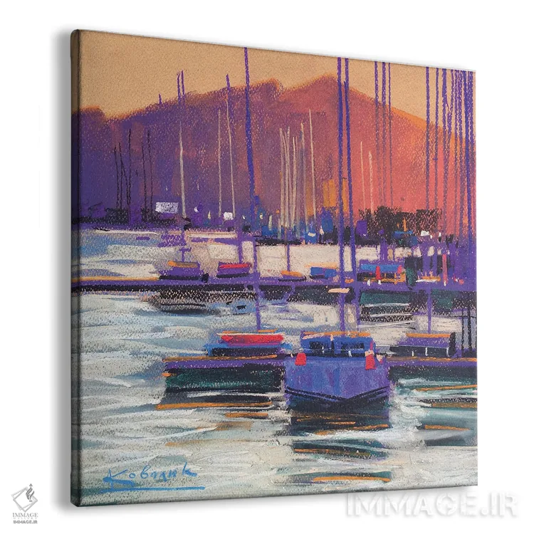 تابلو دکوراتیو برداشت در کالکیدا، یونان اثر اندریی کووالیک - نمای پرسپکتیو محصول