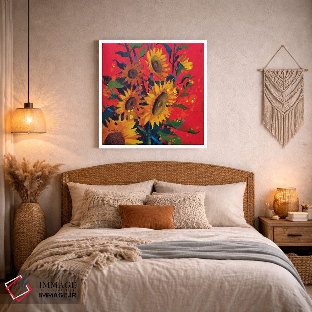 تابلو دکوراتیو گل های پیروزی اثر اندریی کووالیک - D3W