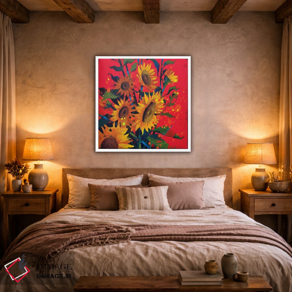 تابلو دکوراتیو گل های پیروزی اثر اندریی کووالیک - D4W