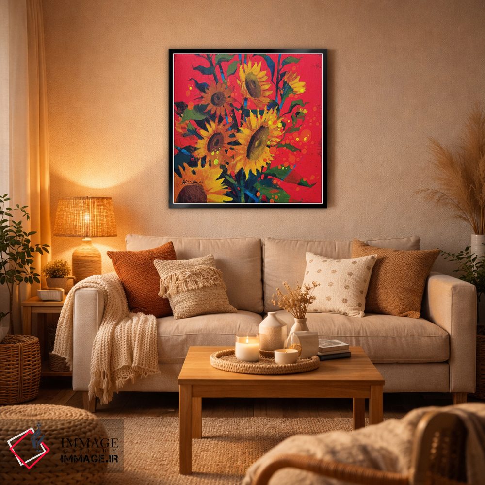 تابلو دکوراتیو گل های پیروزی اثر اندریی کووالیک - D6B
