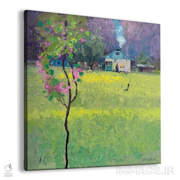 تابلو دکوراتیو بهار اثر اندریی کووالیک - نمای پرسپکتیو محصول