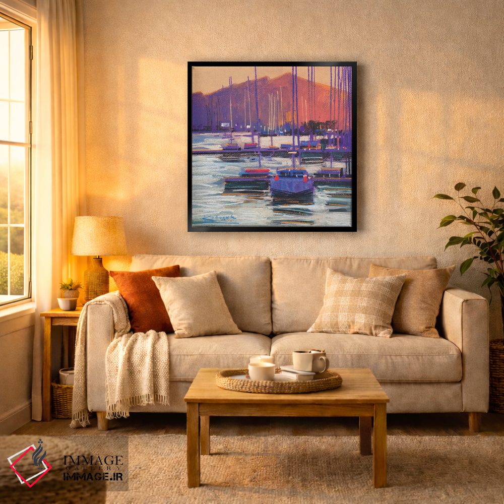 تابلو دکوراتیو برداشت در کالکیدا، یونان اثر اندریی کووالیک - D5B