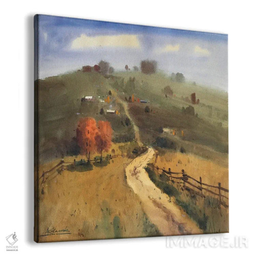 تابلو دکوراتیو مسیر در کارپات اثر اندریی کووالیک - نمای پرسپکتیو محصول