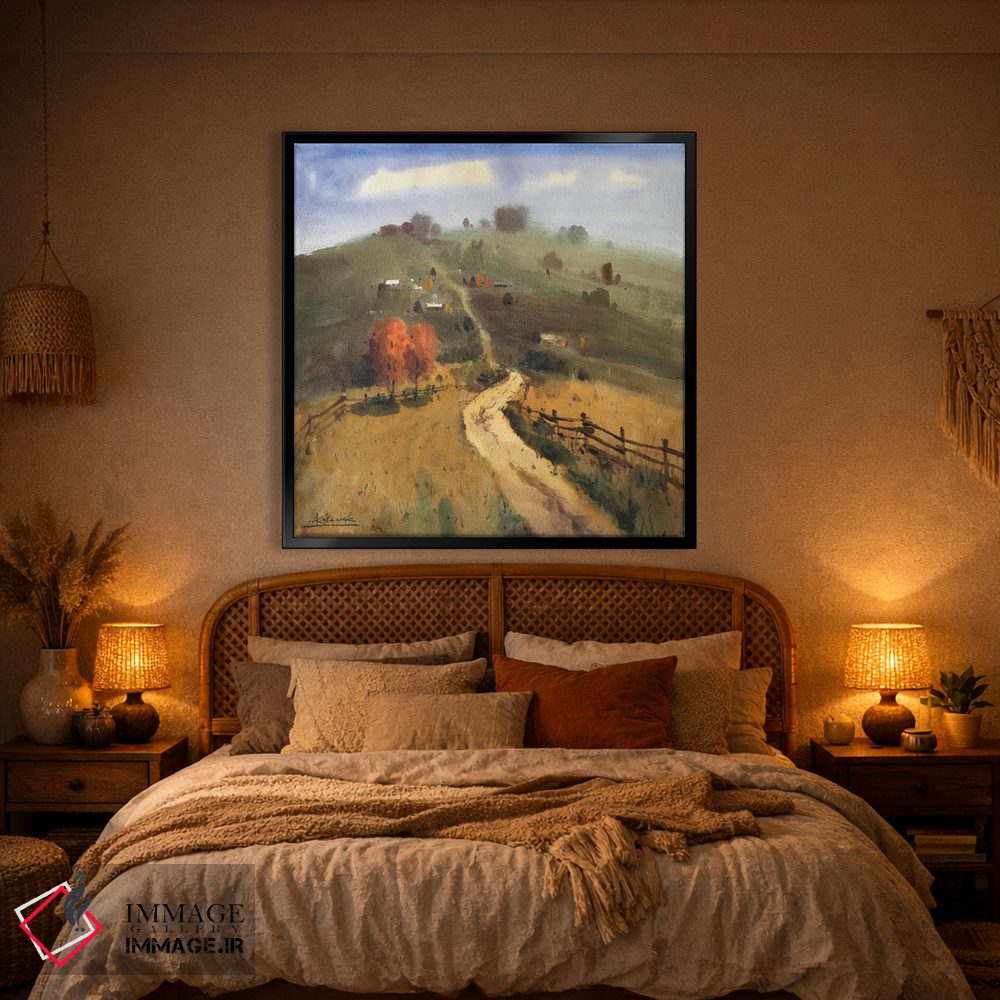 تابلو دکوراتیو مسیر در کارپات اثر اندریی کووالیک - D1B