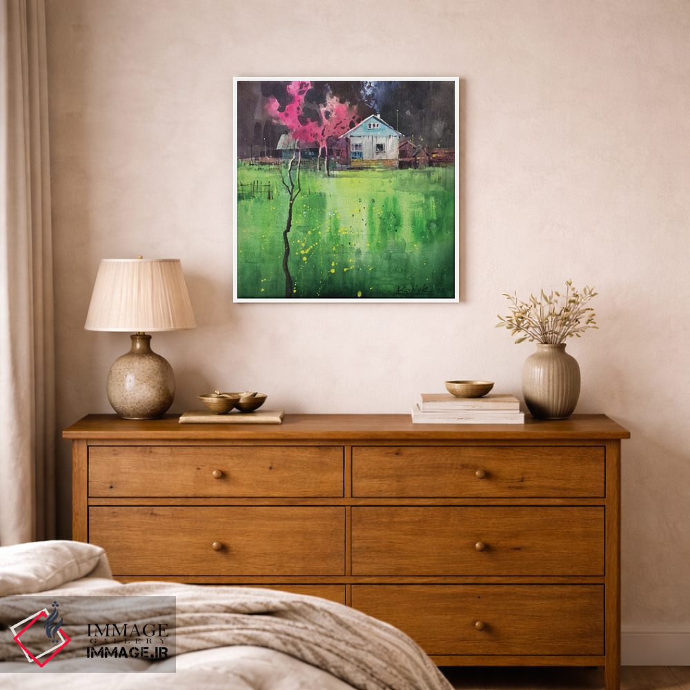 تابلو دکوراتیو بهار در کارپات اثر اندریی کووالیک - D1W