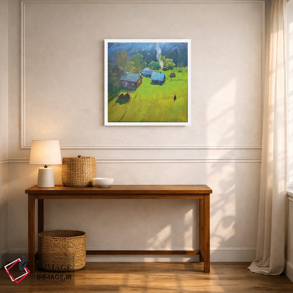 تابلو دکوراتیو منظره روشن کارپات اثر اندریی کووالیک - D5W