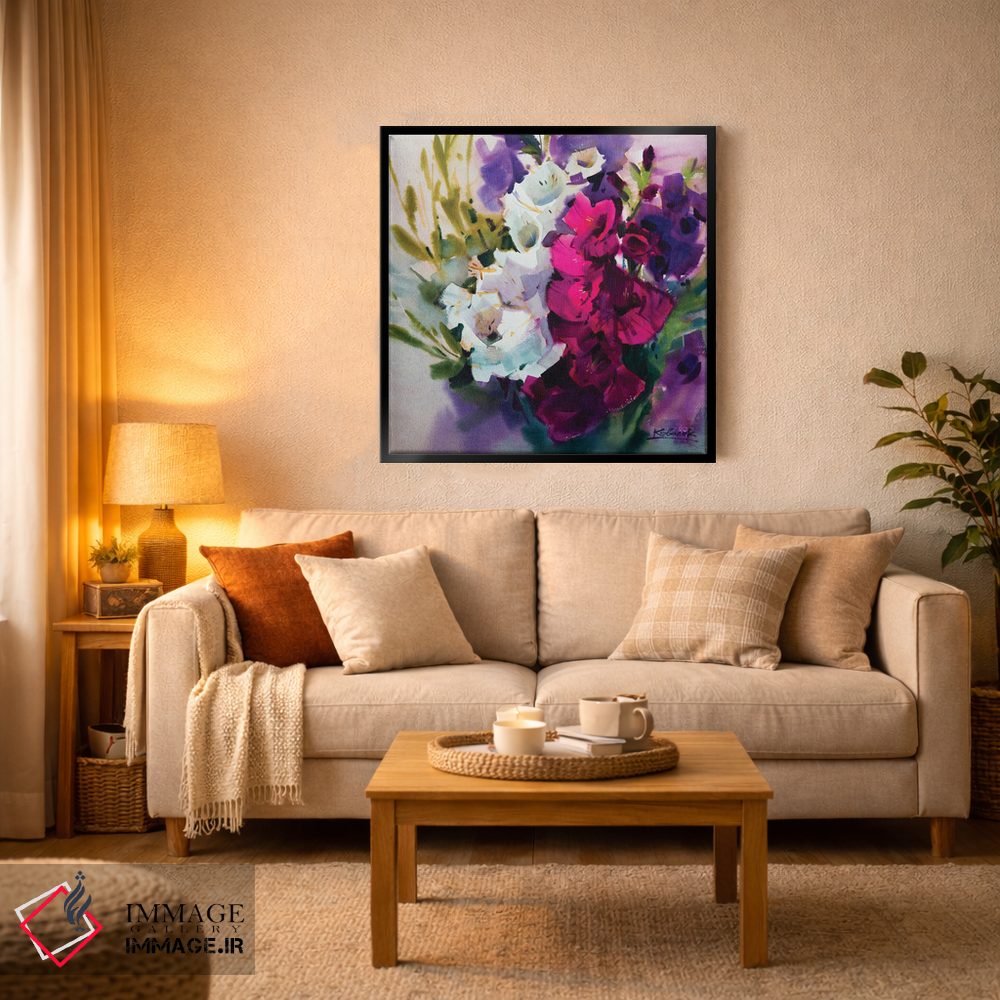 تابلو دکوراتیو گل های تابستانی اثر اندریی کووالیک - D4B