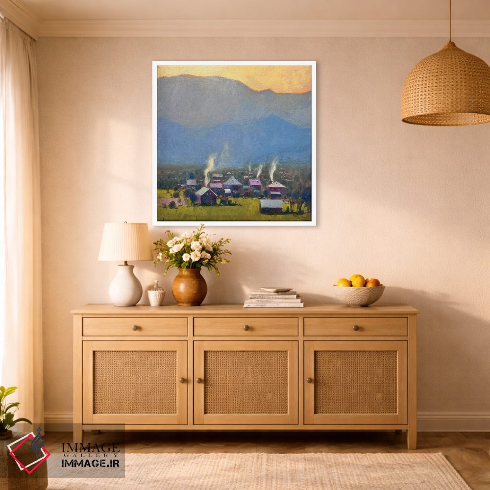 تابلو دکوراتیو دود کارپات اثر اندریی کووالیک - D1W