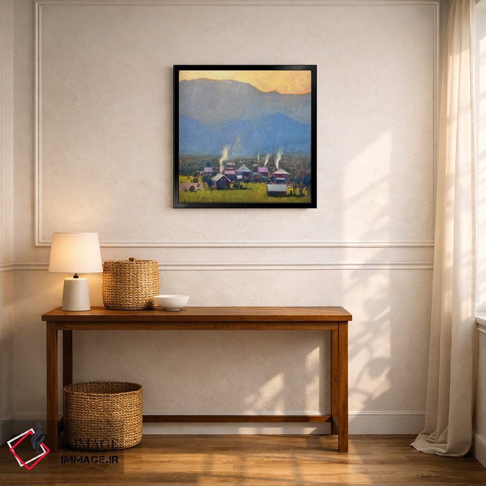 تابلو دکوراتیو دود کارپات اثر اندریی کووالیک - D5B