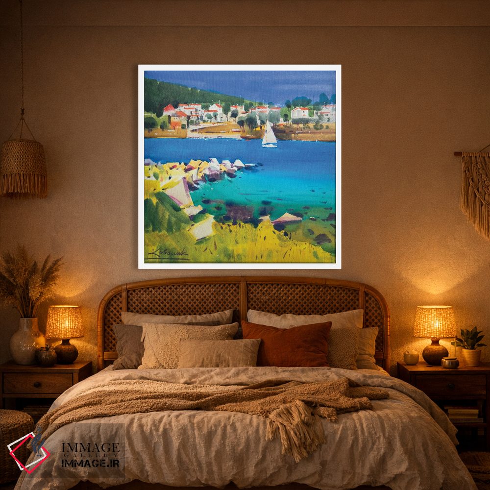تابلو دکوراتیو یونان باشکوه اثر اندریی کووالیک - D1W