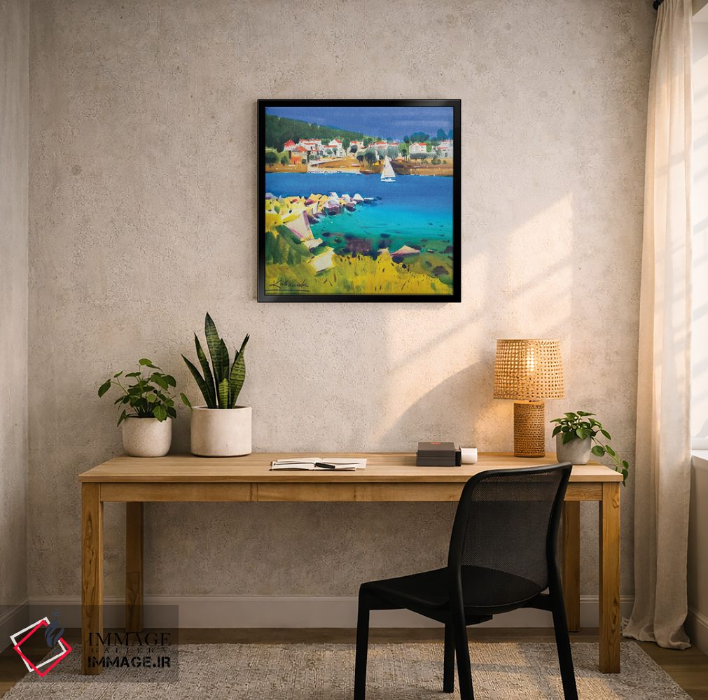 تابلو دکوراتیو یونان باشکوه اثر اندریی کووالیک - D4B