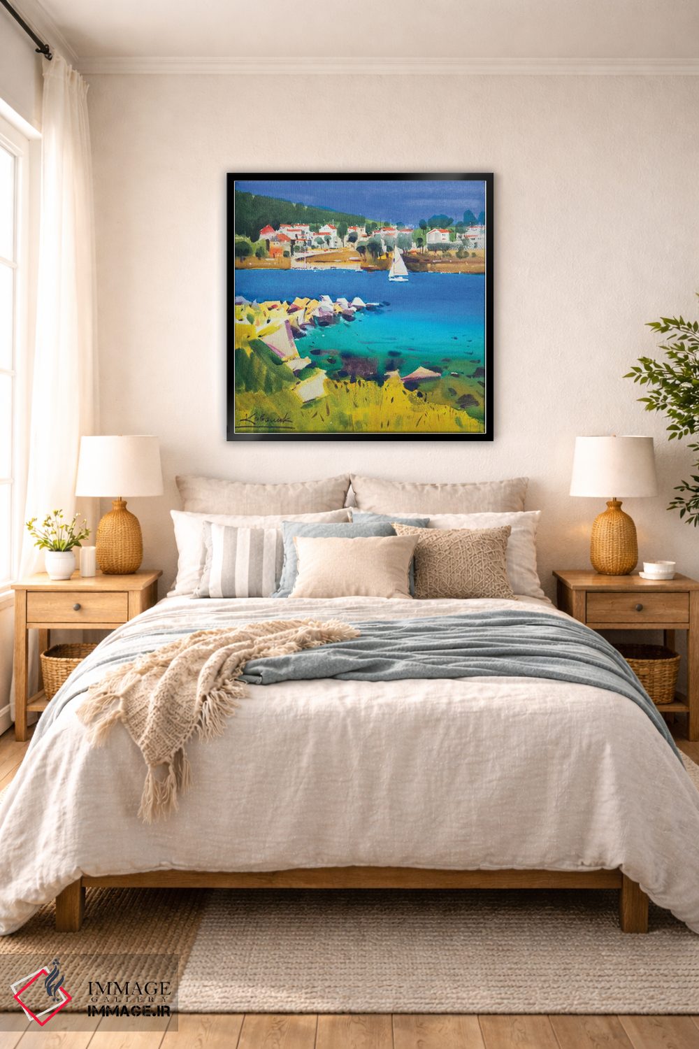 تابلو دکوراتیو یونان باشکوه اثر اندریی کووالیک - D6B