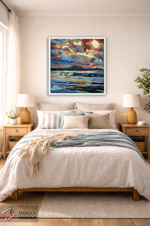 تابلو دکوراتیو ساحل اصلی، باندوران، طوفان برندن اثر کوین لاوری - D6W