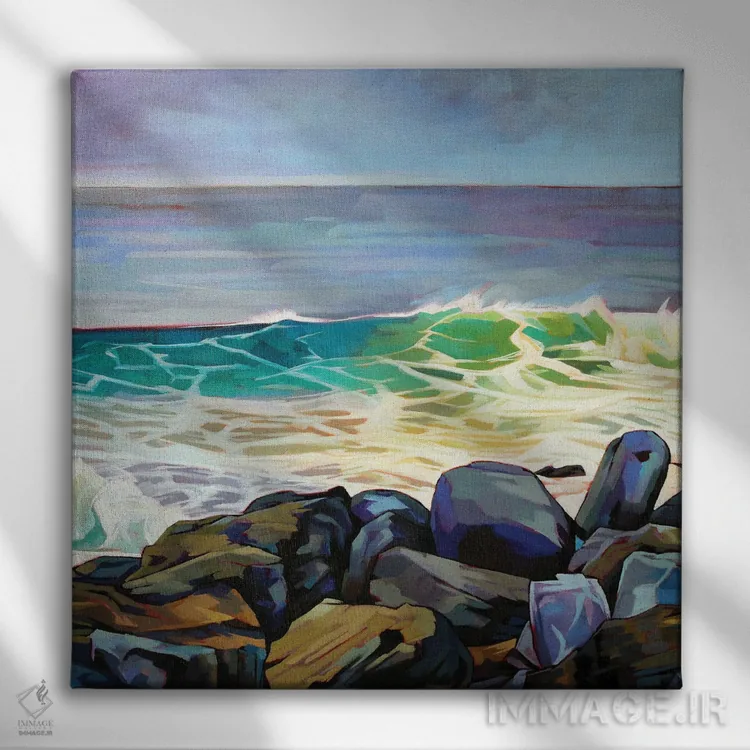 تابلو دکوراتیو فانور بگ اثر کوین لاوری - نمای روبهرو روی دیوار